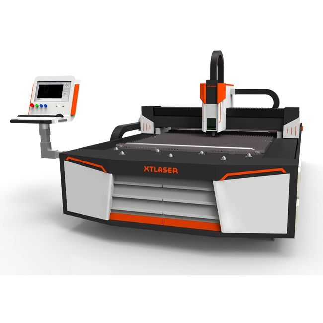 600W YAG Fiber Laser Metal Cutting Machine with Fast Speed and Good Quality